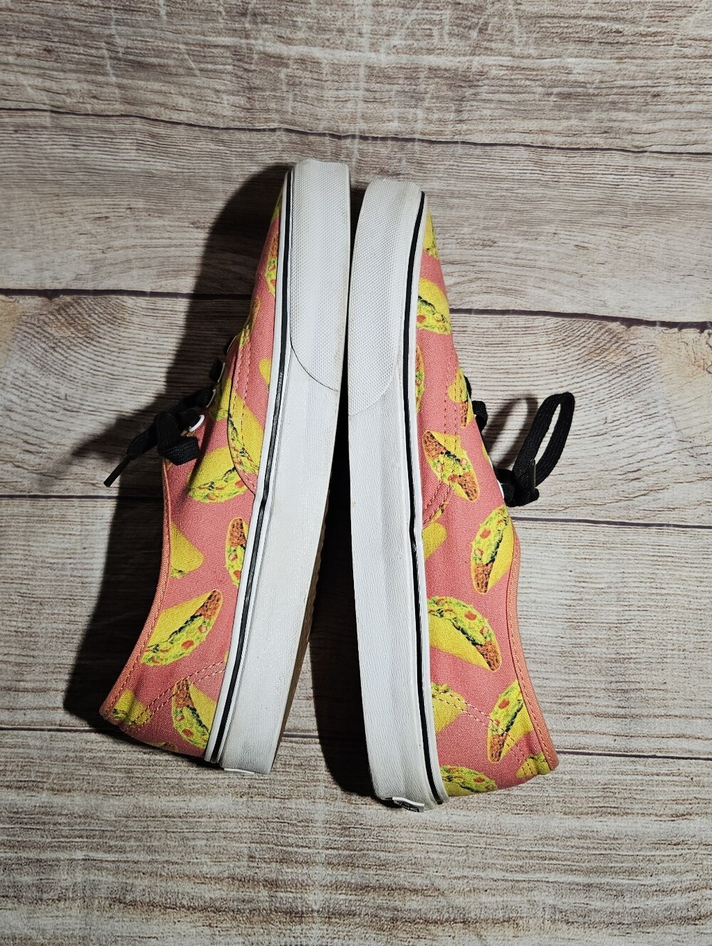 Vans authentic canvas low top Late Night Taco Print sneakers - Picture 7 of 9